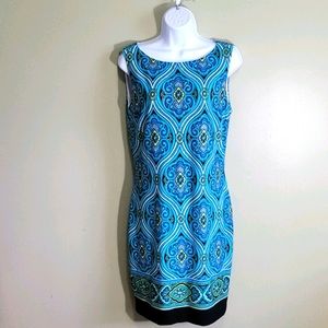 Cache Sleeveless Mid Dress